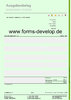Ausgaben-Kassenbeleg, PDF Formular A4H Standard